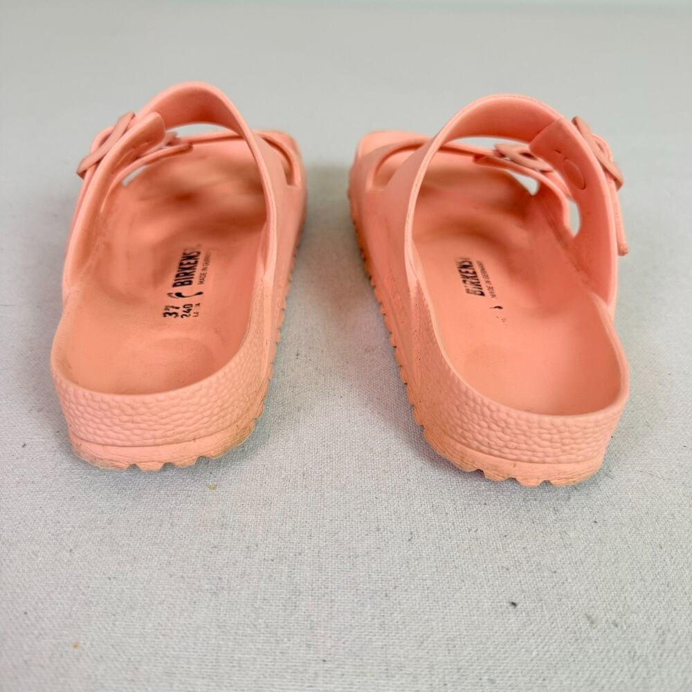 Birkenstock Arizona Essentials EVA Pink Clay Sandals Women's 37 Two Strap Narrow - Picture 6 of 16